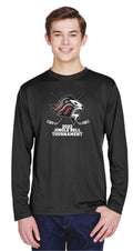 Jingle Bell Wicking Long Sleeve T (Youth and Adult Sizes)
