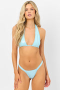 Julianne Iridescent Halter Bikini Top Cloud Chaser