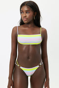 Kailyn Summer Stripe Bandeau Top