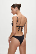 Katarina Cheeky Bikini Bottom Black