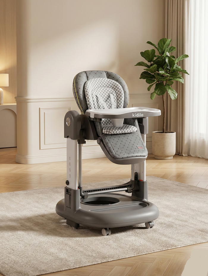 Kidilo 3-in-1 Highchair + baby Walker + baby Rocker - 015