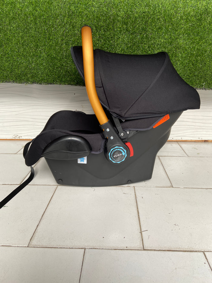 Kidilo Carrycot + Car seat (Aluminium Handle) - G308