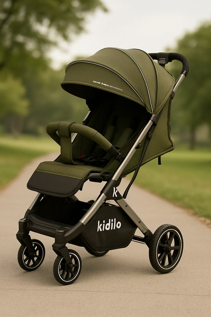 KIDILO Ultra Premium Slim Folding Stroller - K12