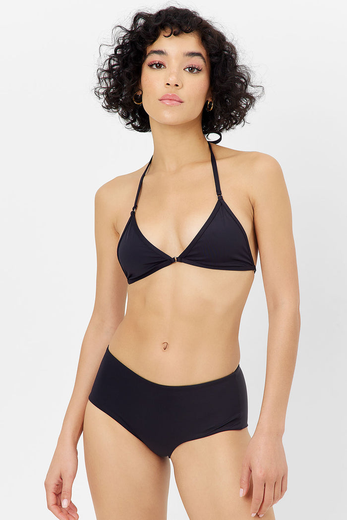Lisa Full Coverage Bikini Bottom Black