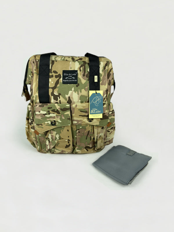 Little & Luke Bag w/ Hooks-Camouflage