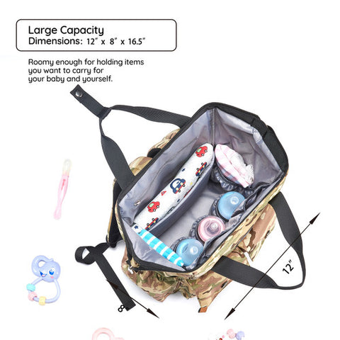 Little & Luke Bag w/ Hooks-Camouflage