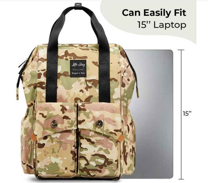 Little & Luke Bag w/ Hooks-Camouflage