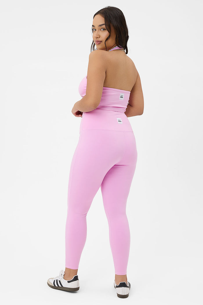 Lively Halter Sports Bra Baby Pink