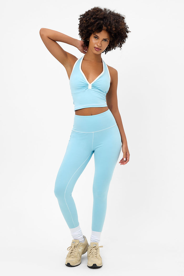 Lively Baby Blue High Waist Legging