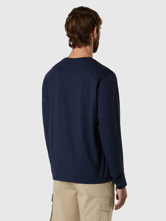 4 | Navy blue | basic-bollo-t-shirt-long-sleeve-692989