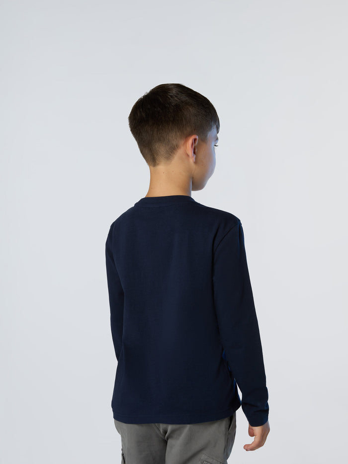 4 | Navy blue | t-shirt-long-sleeve-wgraphic-795232