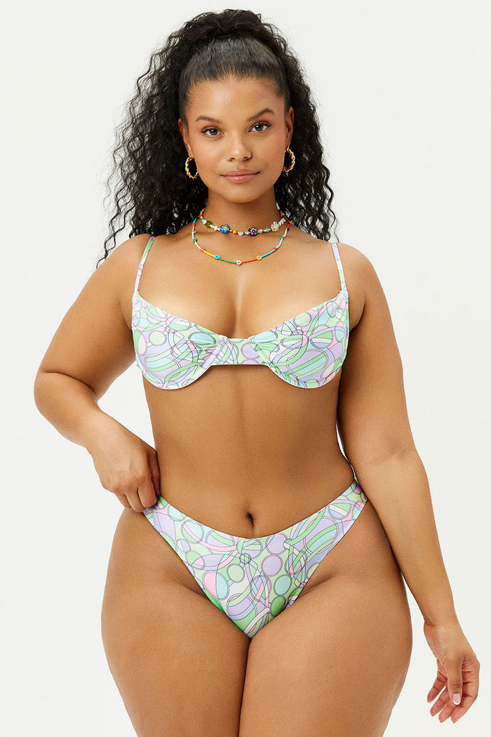 Maggie Vortex Underwire Bikini Top Extended
