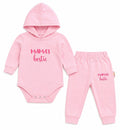 Mama's Bestie Baby Girl Hooded Tracksuit Set (6-36M)