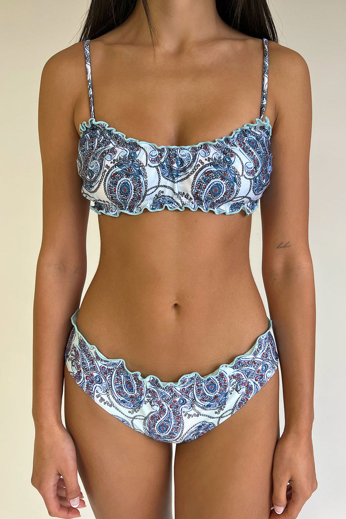 Maria Shine Full Coverage Boy Short Paradiso Paisley