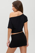 Marialla Mini Skort - Black