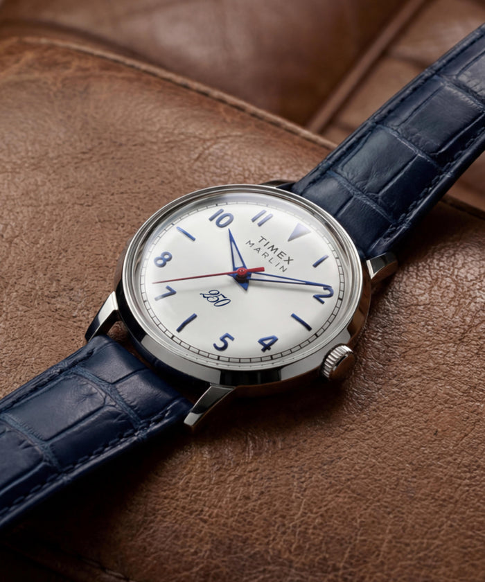 TW6A06200 Marlin® America 250 34mm Leather Strap Watch Campaign Key Silhouettes (Beauty shots) Image