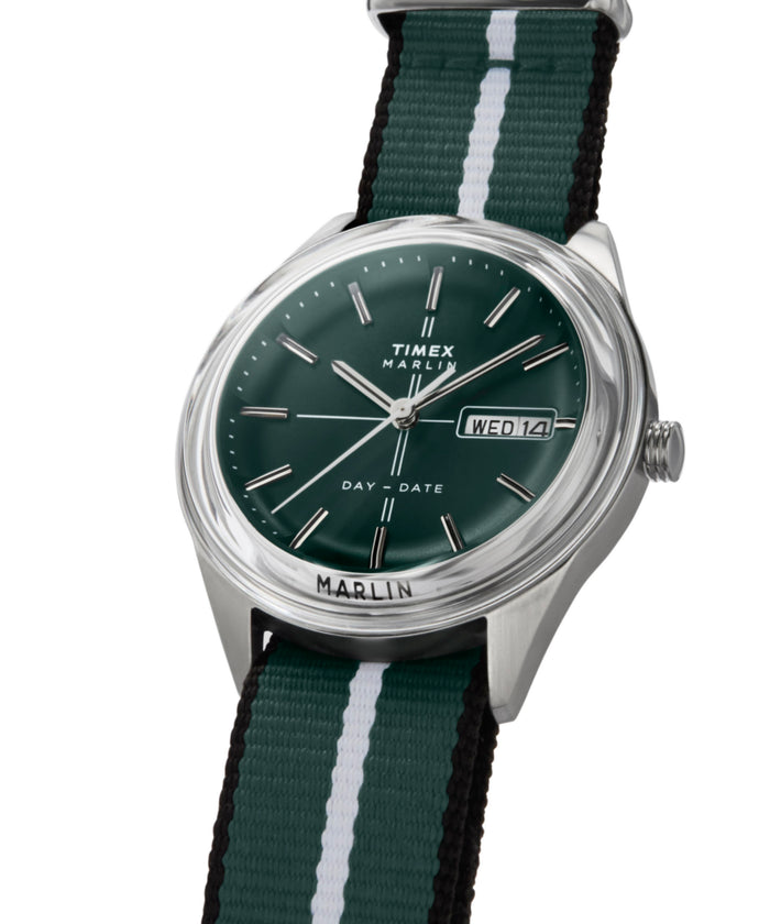TW2Y37500 Marlin® Jet Quartz 38mm Fabric Strap Watch Campaign Key Silhouettes (Beauty shots) Image