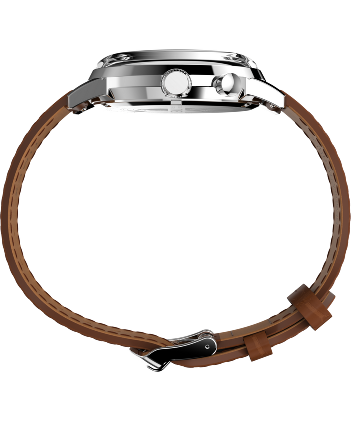 TW2W51000 Marlin® Moon Phase 40mm Leather Strap Watch Profile Image