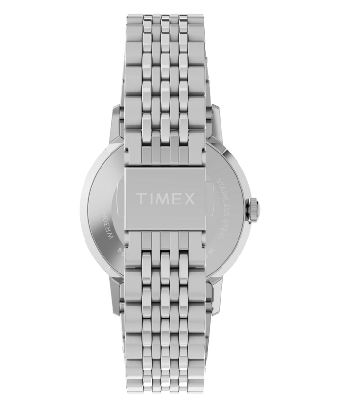 TW6A03800 Marlin® Quartz 34mm Stainless Steel Bracelet Watch   Strap Image