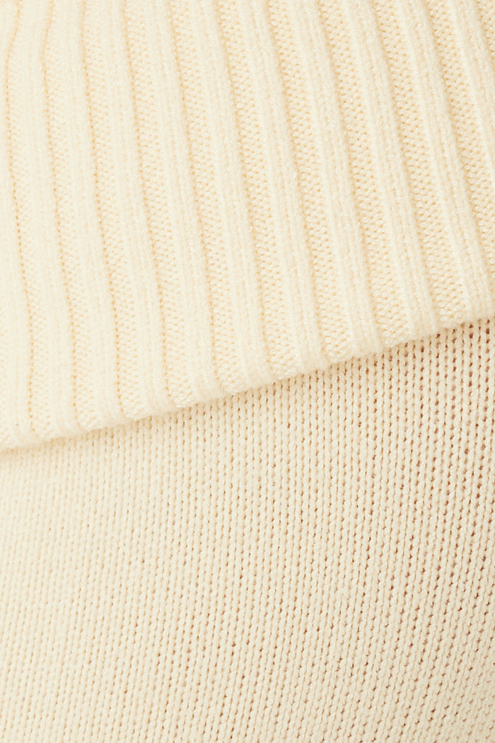 Mason Cloud Knit Flare Pant - French Vanilla