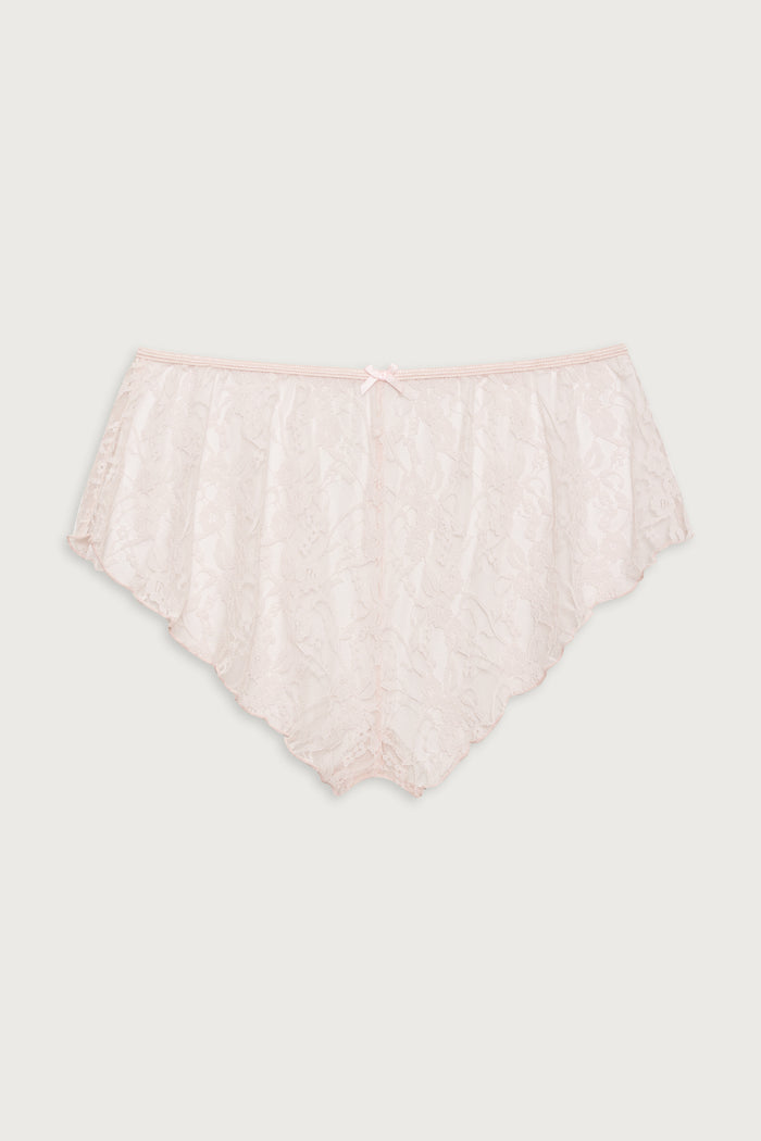 Meadow lace mini short baby bouquet pink