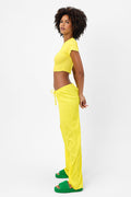 Michelle Low Rise Wide Leg Pants Pina Colada