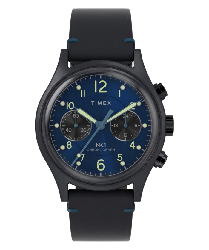 TW2Y71300 MK1® Chronograph 40mm Leather Strap Watch Primary Image