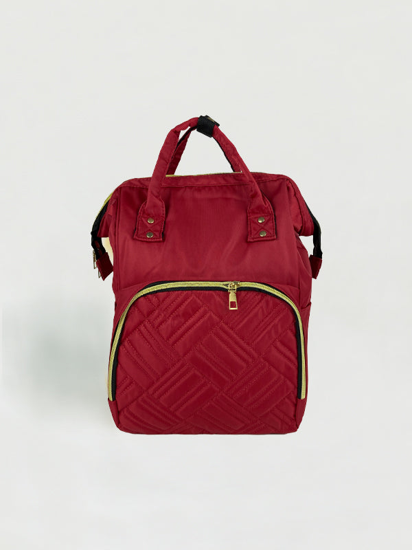 Mommy Shoulder Diaper Bag - Red