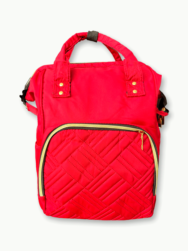 Mommy Shoulder Diaper Bag - Red