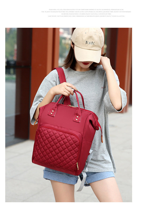 Mommy Shoulder Diaper Bag - Red