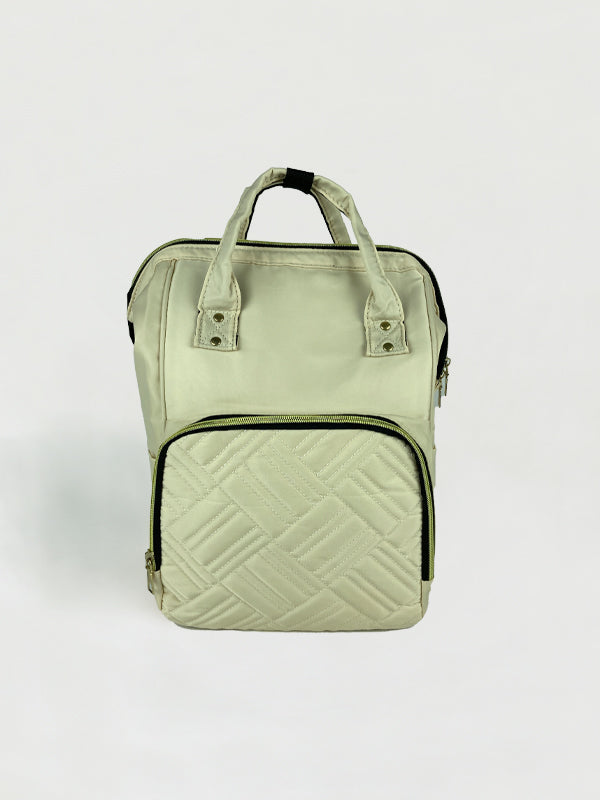 Mommy Shoulder Diaper Bag - White