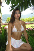 Nick Floral Triangle Bikini Top French Holiday
