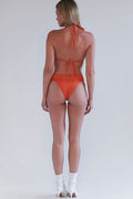 Nick Plissé Cheeky Bikini Bottom Mango