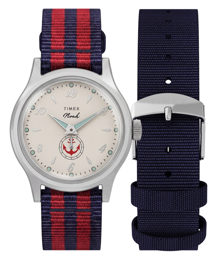 TWG069300 NOAH x Timex MK1 Anchor 36mm Fabric Strap Gift Set Primary Image