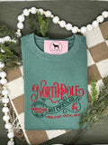 NORTH POLE HOT CHOCOLATE CO Embroidered T-shirt or Sweatshirt
