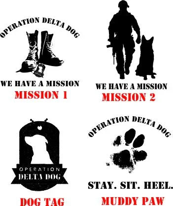 Operation Delta Dog 20oz Personalized Vacuum Insulated Tumbler