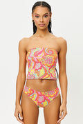 Peace Strapless Far Out Top