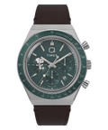 TW6A04400 Peanuts® x Q Timex Chronograph 40mm Leather Strap Watch Primary Image