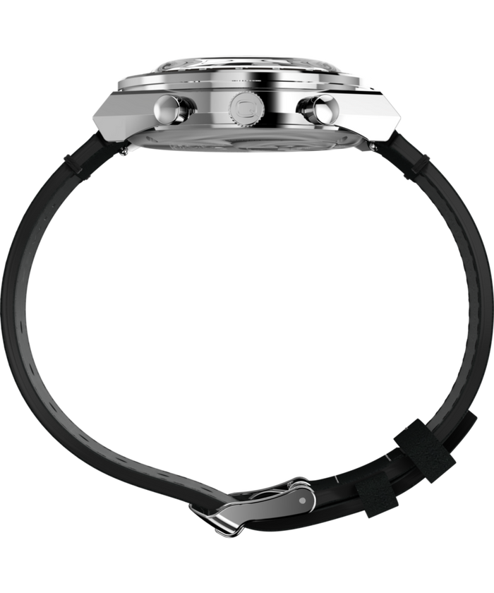 TW2W68900 Peanuts® x Q Timex® Snoopy 40mm Leather Strap Watch   Profile Image