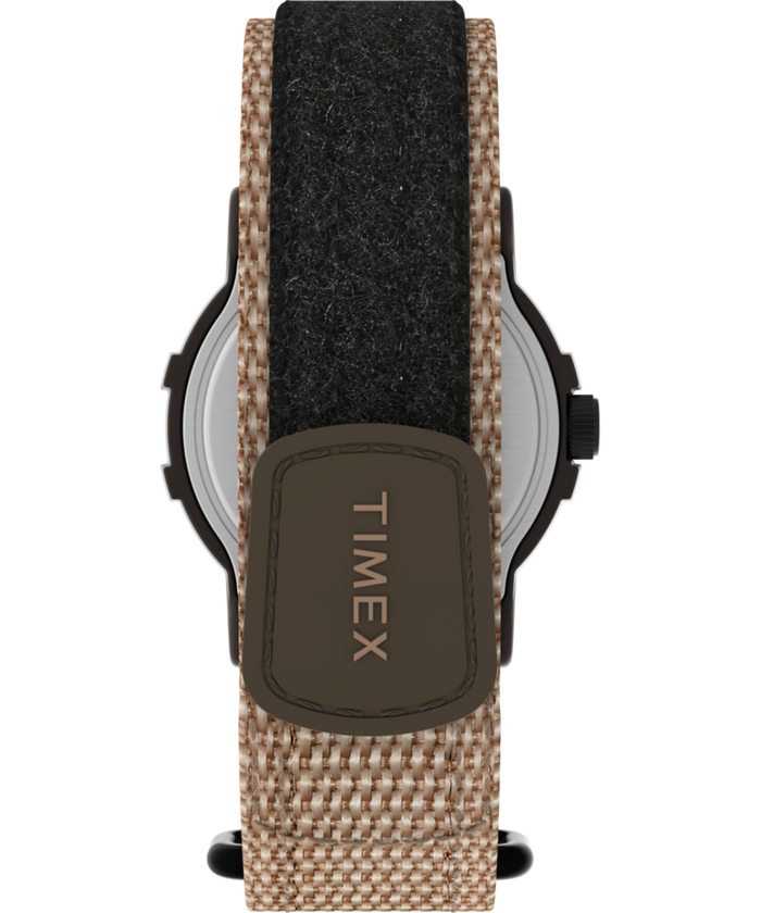 TW4B34900 Peanuts® x Timex Camper Ski 38mm Fabric Strap Watch Strap Image