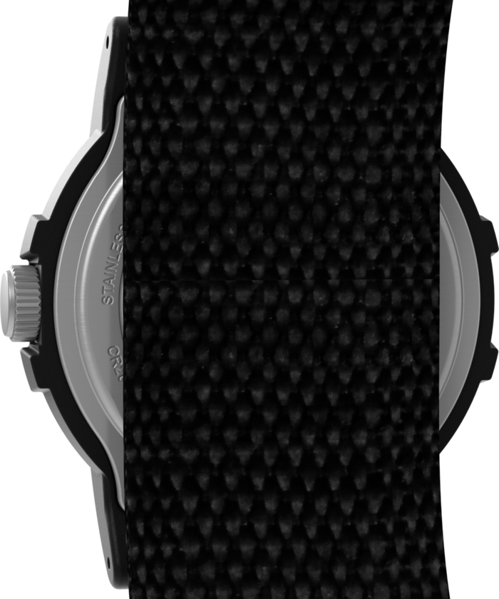 TW4B29100 Peanuts® x Timex Expedition® Beagle Scout Fast Wrap Strap Watch Caseback Image