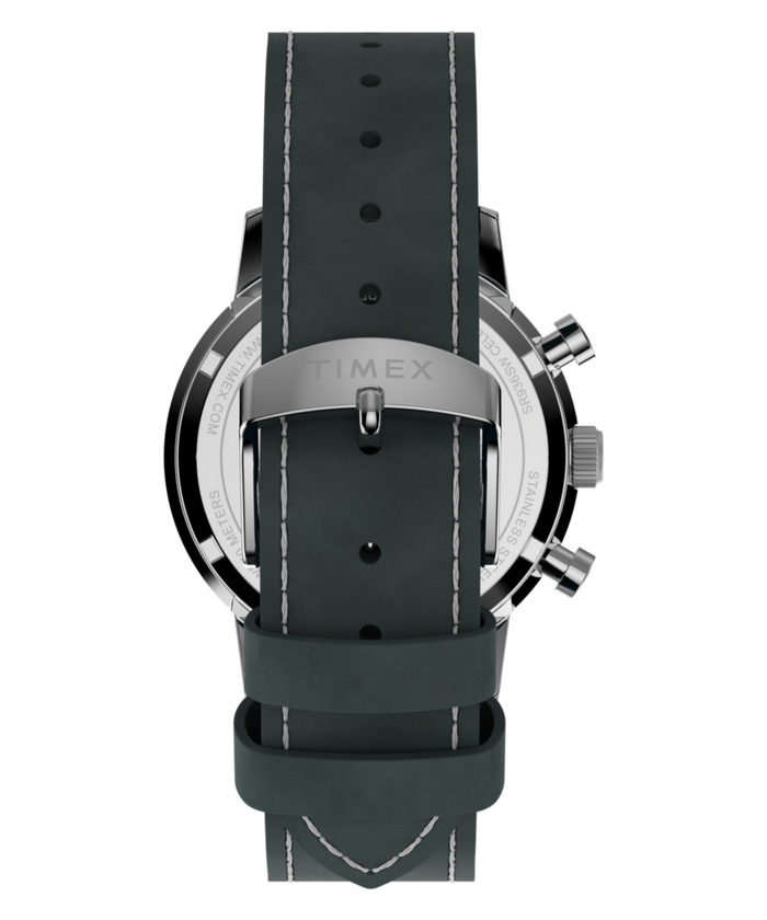 TW2Y85300 Peanuts® x Timex Marlin® Chronograph 40mm Leather Strap Watch  Strap Image