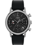 TW2Y48500 Peanuts® x Timex Marlin® Chronograph Joe Cool 40mm Leather Strap Watch Primary Image