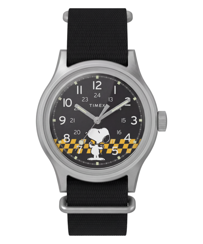 TW2Y85400 Peanuts® x Timex MK1® 36mm Fabric Strap Watch Primary Image