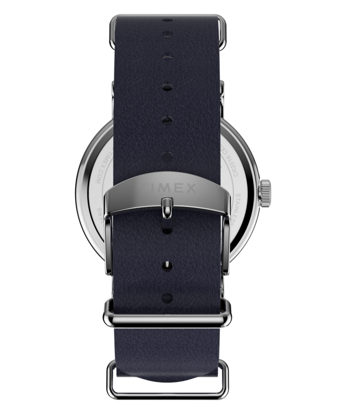 TW2Y84900 Peanuts® x Timex Weekender Astronomy 40mm Leather Strap Watch   Strap Image