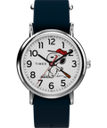TW2Y51400 Peanuts® x Timex Weekender Baseball 38mm Fabric Strap Watch  Primary Image