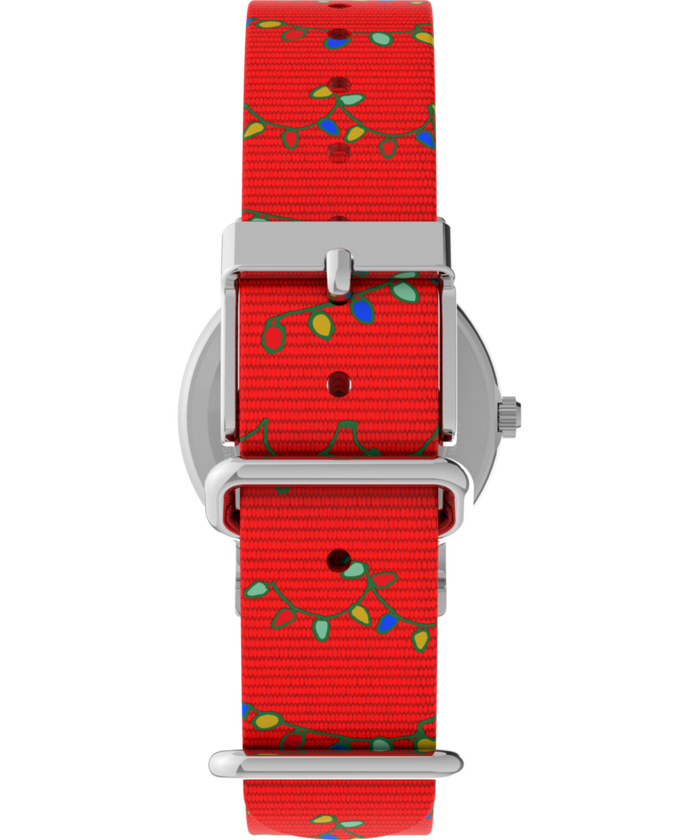 TW2Y39500 Peanuts® x Timex Weekender Snoopy Santa Hat 31mm Fabric Strap Watch Strap Image