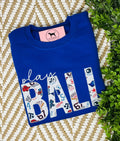 PLAY BALL APPLIQUE Embroidered T-shirt or Sweatshirt