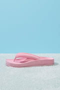Puffer Padded Baby Pink Flip Flop