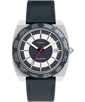 TW2Y31400 Q Timex® 1972 World Time 39mm Leather Strap Watch Primary Image
